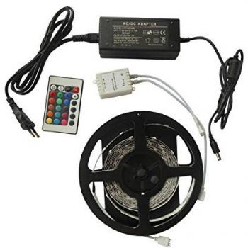 Tira LED SMD-RGB0-005, RGB, 5 m, set completo