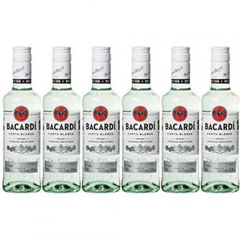 Petaca de Ron Bacardi Carta Blanca 35 Cl