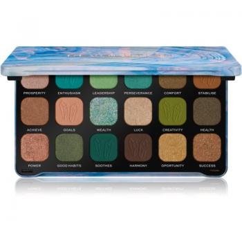 Revolution Crystal Aura Paleta de Sombras Forever Flawless Tono Aventurine 19,8 g