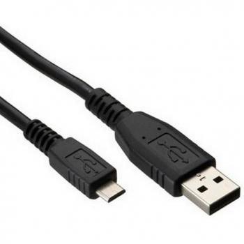 Nanocable 10.01.2101 - Cable USB 2.0 de 3A con Conectores Tipo C/M-A/M, Ideal para Móviles, Tablets y Portátiles, Negro, 1 Metro