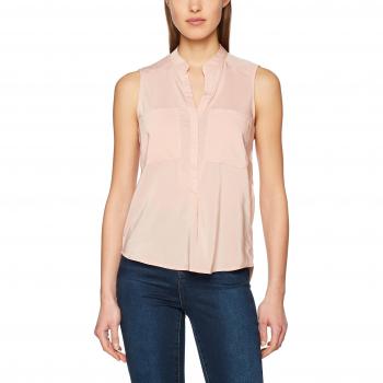 Vero Moda Vmerika S/L Solid Shirt Noos, Camiseta Sin Mangas Para Mujer