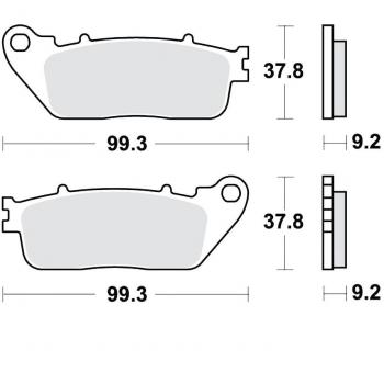 Juego de pastillas de freno TRW MCB817 y FERODO FDB2253ST - Pastillas de freno para vehículos, alta calidad, resistencia al desgaste, diseño optimizado para un rendimiento superior, bajo nivel de ruido, fácil