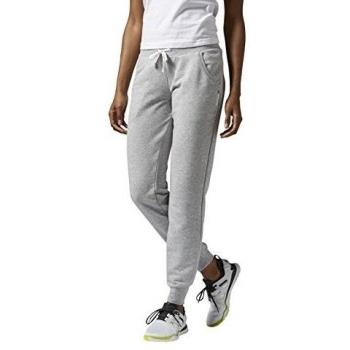 Reebok EL FT C PNT - Pantalón para mujer, color gris, talla 2XS