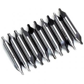 10X 3mm Avellanadores Centro de Taladro 60 Grados