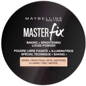 MAYBELLINE New York Master Fix - Baking Powder Banana, Polvos Traslúcidos Matificantes - 6 gr