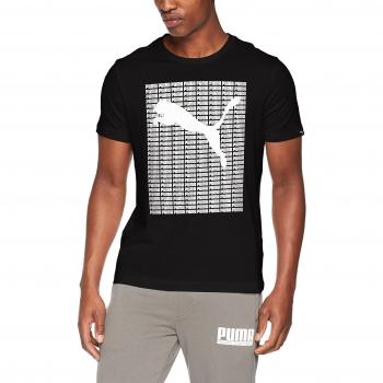 Puma Repeat Tee Camiseta, Hombre, Gris