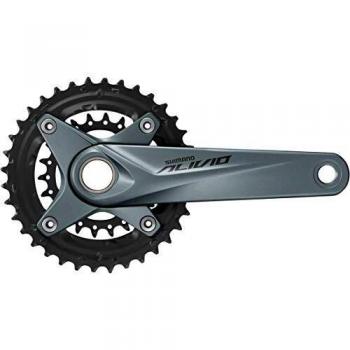 SHIMANO BIELAS Alivio 9V 175MM 36/22 S/CA Boost Ciclismo, Adultos Unisex, Multicolor