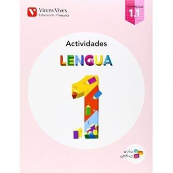 Lengua 1.1 Actividades Cuadricula Aula Activa - 9788468220338: Actividades Lengua 1 trimestralizadas
