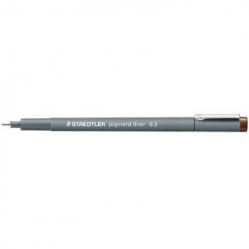 ROTULADORES PIGMENT LINER 308 0.3 MM MARRON • Cibercopy Lora del RÃ­o