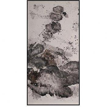 Concept Luxury Panel Decorativo Abstract Blanco/Negro/Gris