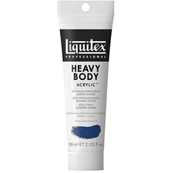 Liquitex Heavy Body - Tubo De Pintura Acrílica, 59 ml, Azul Ftalo
