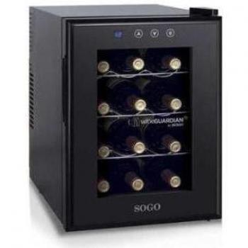 SOGO - Nevera termoeléctrica para 12 Botellas de Vino