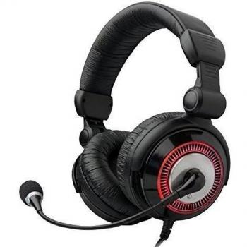 Natec HX77 Real 5.1 - Auriculares con micrófono, negro