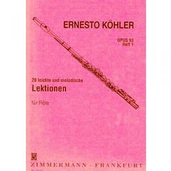 KOHLER E. - Estudios Melodicos Faciles