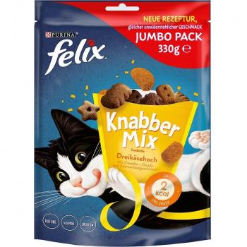 Felix Party Mix Snacks para Gatos - Cheese Mix (660 g)