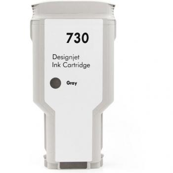 Cartucho de tinta compatible HP 730 Gris - Reemplaza P2V72A/P2V66A