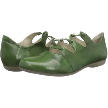 Zapato Bajo de Mujeres Josef Seibel Fiona 04 | Sandalia Cómoda con Gomas Ajustables | Color Verde