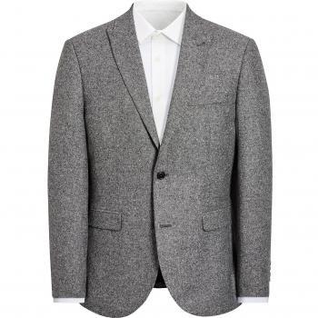 next Hombre Chaqueta De Traje Estilo Donegal De Tela Italiana Con Lana Formal Ejecutivo Elegante Lujo