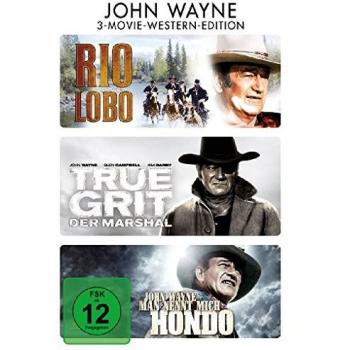 Rio Lobo / True Grit - Der Marshal / Man nennt mich Hondo [Alemania] [DVD]