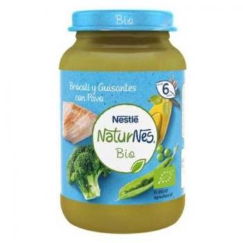 Gerber Organic Puré de Brócoli, Guisantes y Pavo 190 g