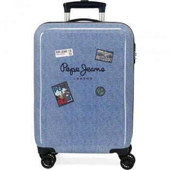 Pepe Jeans Digital Damon Maleta de Cabina Rígida 55cm, 34L