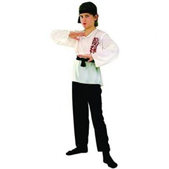 Reír Y Confeti - Fianin022 - Disfraces para Niños - Disfraz Pequeño Karateka - Boy - Talla S