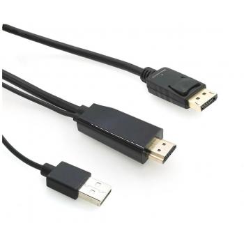 Microconnect HDMI a DisplayPort Adaptador de Video de Alta Calidad