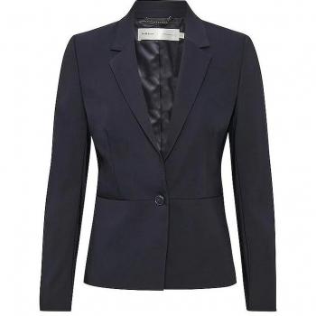 Stylish Marine Blue Women's Blazer Jacket Size 42