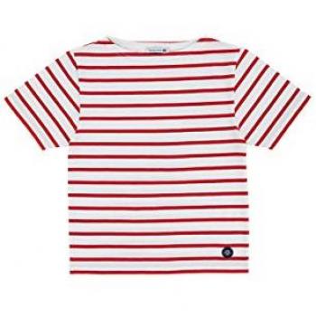 Armor-Lux Hoëdic Children's Striped Sailboat T-Shirt