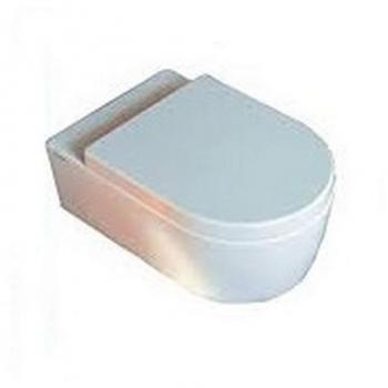 Flaminia, vaso sospeso senza sedile, link, 5051/wc, finitura bianco.