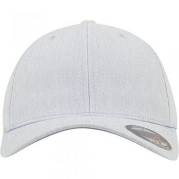Flexfit Pastel Melange Fitted Cap in Ballad Blue