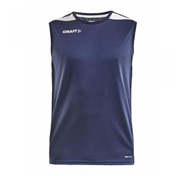 Craft Pro Control Impact Sleeveless Jersey for Men - XX-Large Marine Polyester
