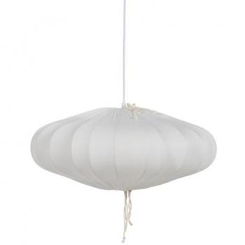 Lámpara de Techo Algodón Blanco 220-240 V Ø 49,5 x 20 cm