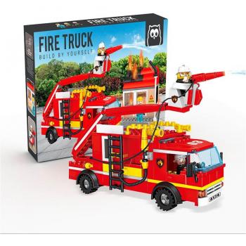 Bloques de construcción camión de bomberos – 328 piezas