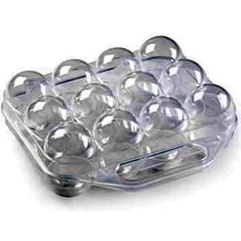 Gaun Transportadores Bandeja De Huevos De Aves De Corral Clear 12 Pcs