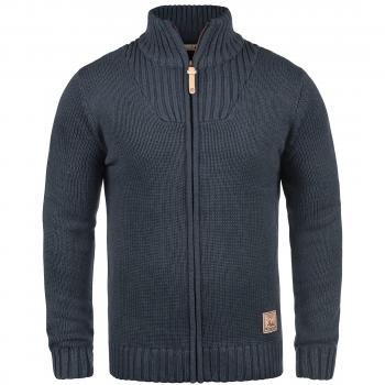 !Solid Poul - Cárdigans para Hombre, tamaño:S, Color:Insignia Blue Melange