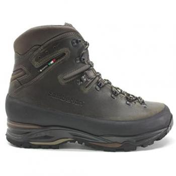 Zamberlan 971 Guide Lux GTX RR CF Full Grain Leather Men's Trekking Boots - Waxed Dark Brown