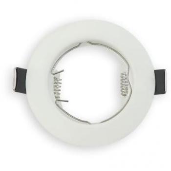 Empotrable Magura 1xGU10 Redondo Blanco 2,5x8x8 cm - Corte 7 - Portalamparas Incluido - Diseño Moderno - Fácil Instalación - Ahorro de Energía - Alta Calidad