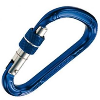 Camp USA HMS Lock Carabiner Blue One Size