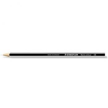 Lápiz de Color Staedtler Noris Colour 3 mm Blanco Caja de 12 Unidades