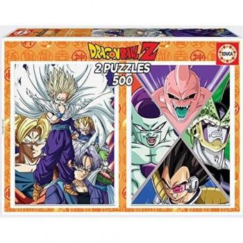Educa - Dragon Ball 2 Puzzles, 200 Piezas, Multicolor