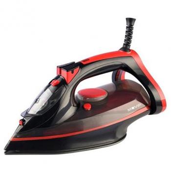 Plancha de Ropa con Vapor Muvip 2400W - Suela de Cerámica - Depósito de 260ml - Control de Temperatura - Función Antigoteo - Regulación de Vapor