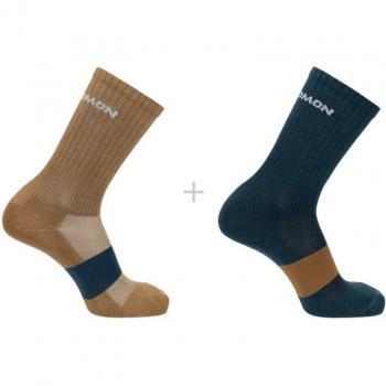 Calcetines de senderismo Salomon Light Grey 2-Pack