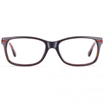 Etnia Barcelona Bedford BKRD Men's Eyeglasses - Black Frame Size 54 - Blue Light Block Available - HSA/FSA Insurance Option