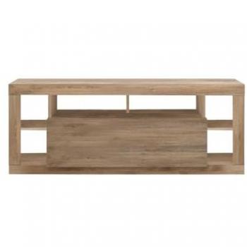 Mueble de TV Rimini 1 puerta (172 cm, fabricación italiana, paneles de partículas, color blanco)