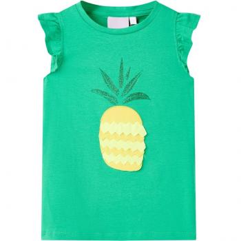 Camiseta infantil verde 92