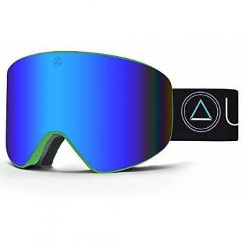 Uller Avalanche Green Northern Lights Mascaras de Esqui, Unisex Adulto, Verde/Azul, Unico