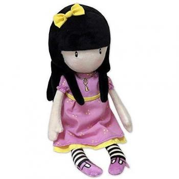 Gorjuss M-08-G Muñeca de Trapo en Display - The Secret, 30 cm