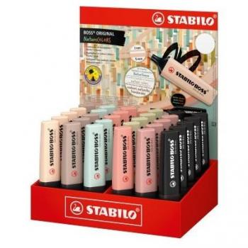 Stabilo Boss Naturecolors - Expositor de 30 Marcadores