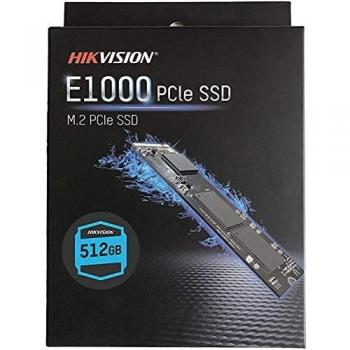 SSD Interna, HIKVISION M.2 512 GB E1000 PCIe Gen 3x4, NVMe 3D TLC 2000 MB/s 320 TB
